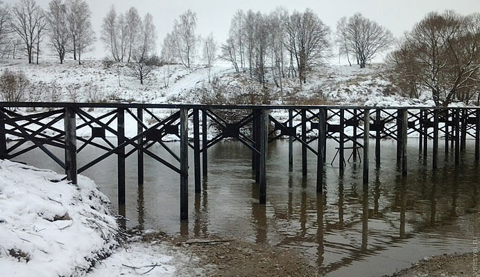 Свайные мосты: надежное решение для преодоления водных преград в Старом Осколе от 57679 руб
